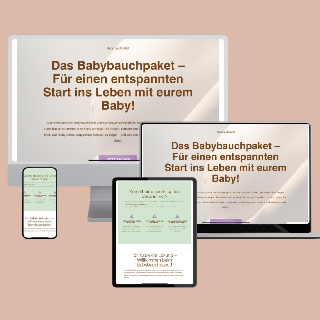 Babybauchpaket