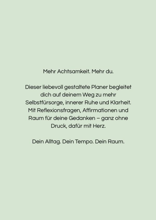 Selfcare Planer (Digitale Version) – Bild 2