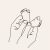 Woman Line drawing vector. Pregnant woman and motherhood Line art. Baby legs in mother hands